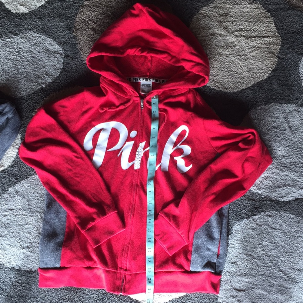Women’s Victoria’s Secret pink zip up jacket